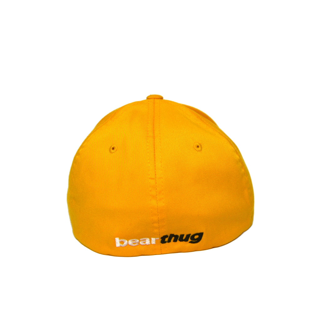 BearThug Flexfit Ball Caps - Gold (PVC Patch) - Back