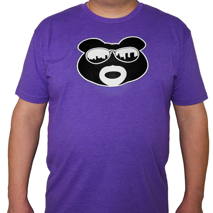 Heather-Purple-T-shirt-Front-Body
