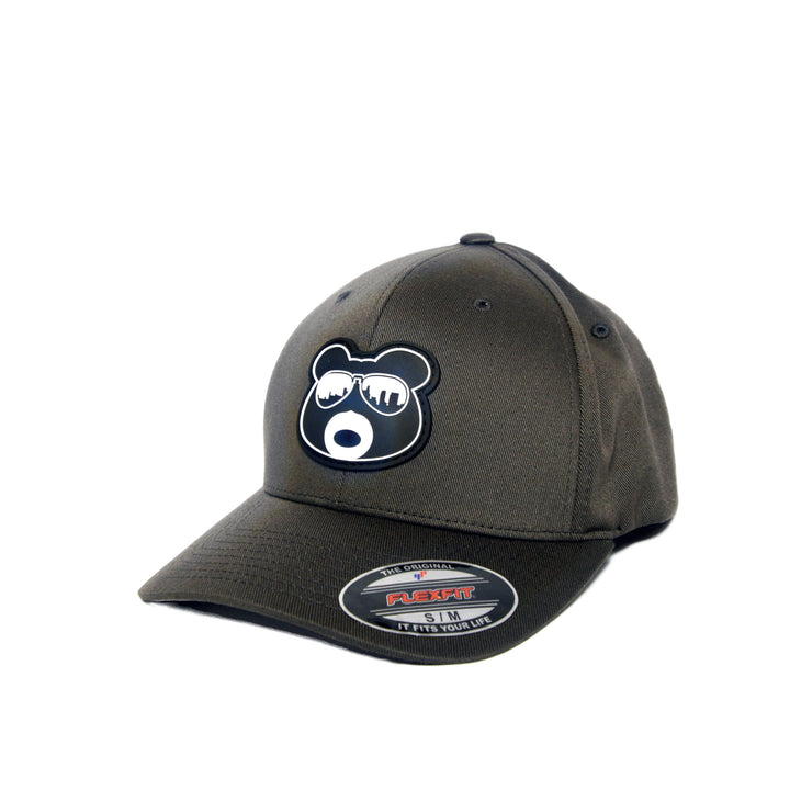 BearThug Flexfit Ball Cap - Dark Grey (PVC Patch)