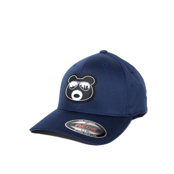 BearThug Flexfit Ball Cap - Navy (PVC Patch)