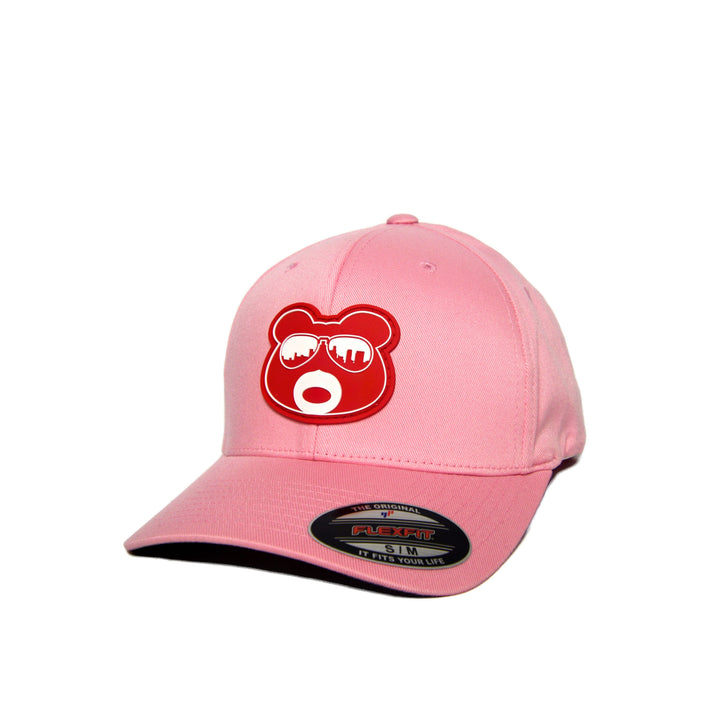 BearThug Flexfit Ball Cap - Pink (PVC Patch)