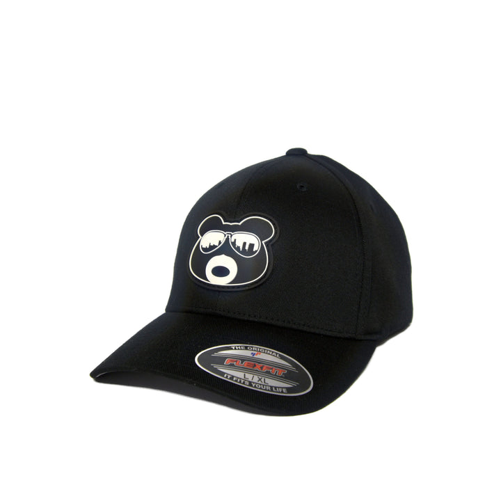 BearThug Flexfit Ball Cap - Black (PVC Patch)